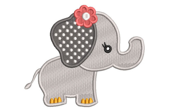 Baby Elephant with Flowers: A Seasonal Embroidery Review