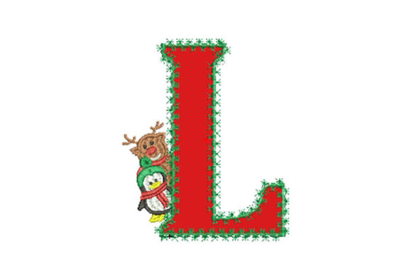 Christmas Letter L: A Designer's Review for Holiday Projects