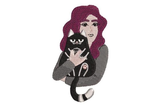 Gothic Girl with Cat: A Craft Fair Best-Seller Review
