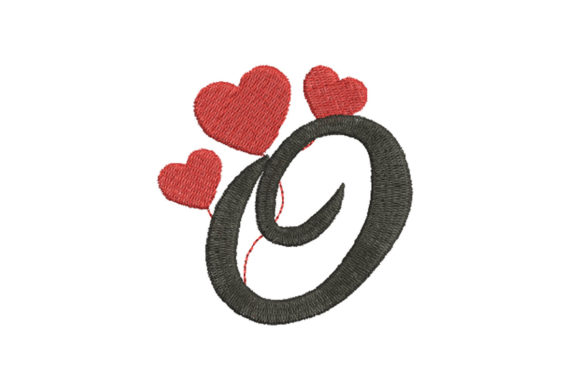 Heart Alphabet Letter O: A Sweet Stitch for Gifts