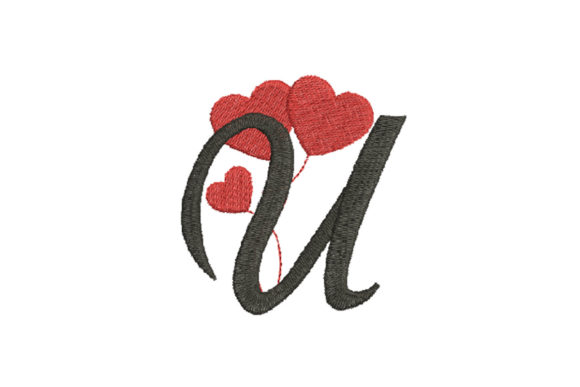 Heart Alphabet Letter U: A Designer's Review for Business Merch