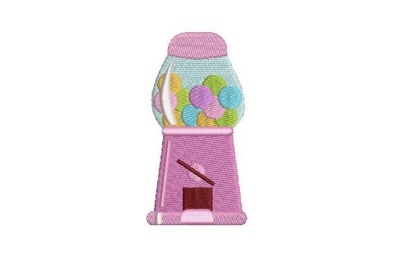Pink Gumball Machine: A Sweet Embroidery Review