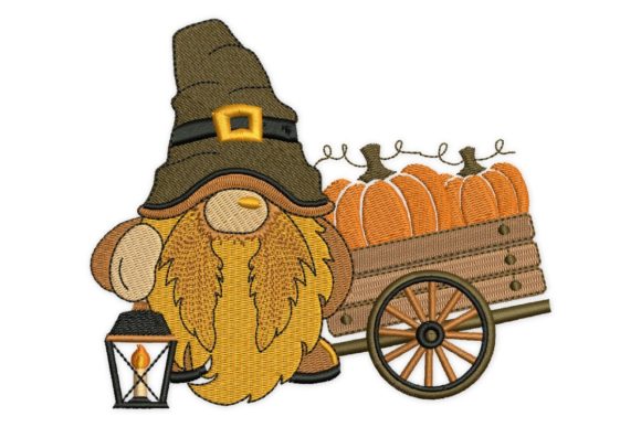 Thanksgiving Gnome: A Cozy Design for Handmade Gifts